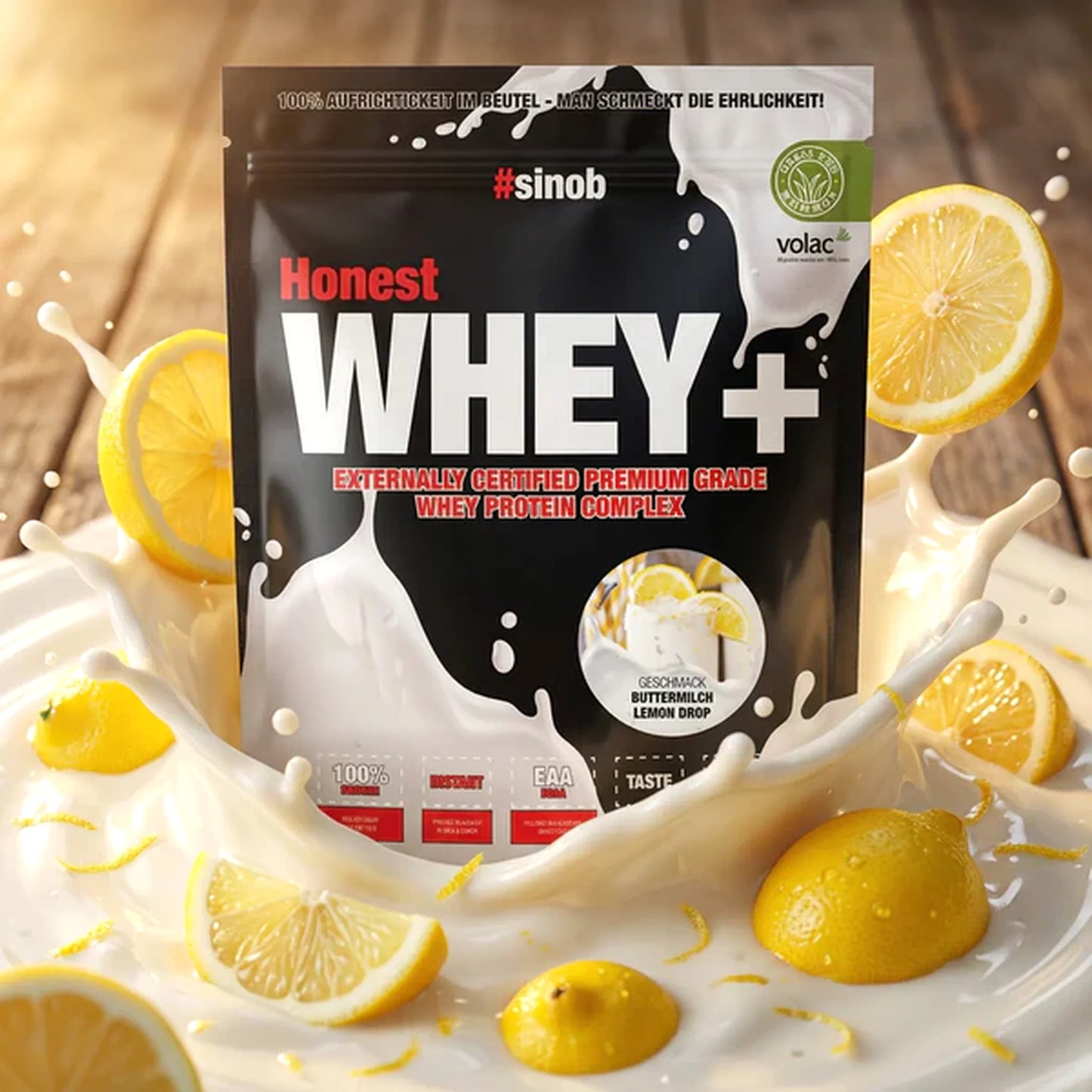 Sinob Honest Whey 820g - SHOPOUTLET24. Der Protein und Supplement Dealer