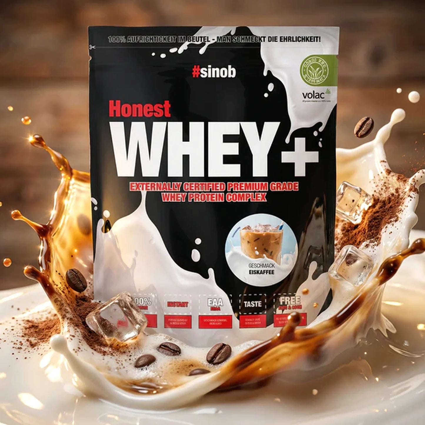 Sinob Honest Whey 820g - SHOPOUTLET24. Der Protein und Supplement Dealer