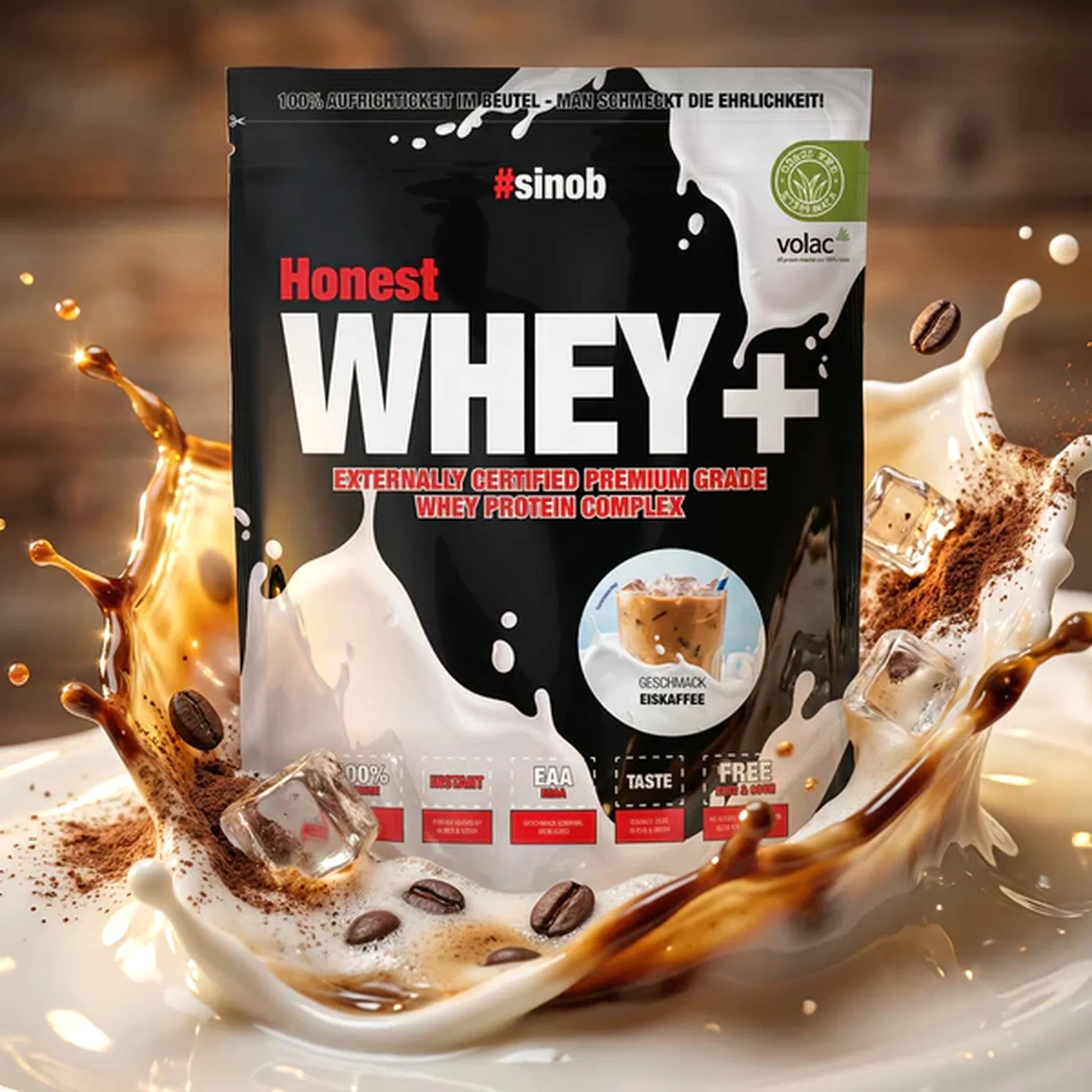 Sinob Honest Whey 820g - SHOPOUTLET24. Der Protein und Supplement Dealer