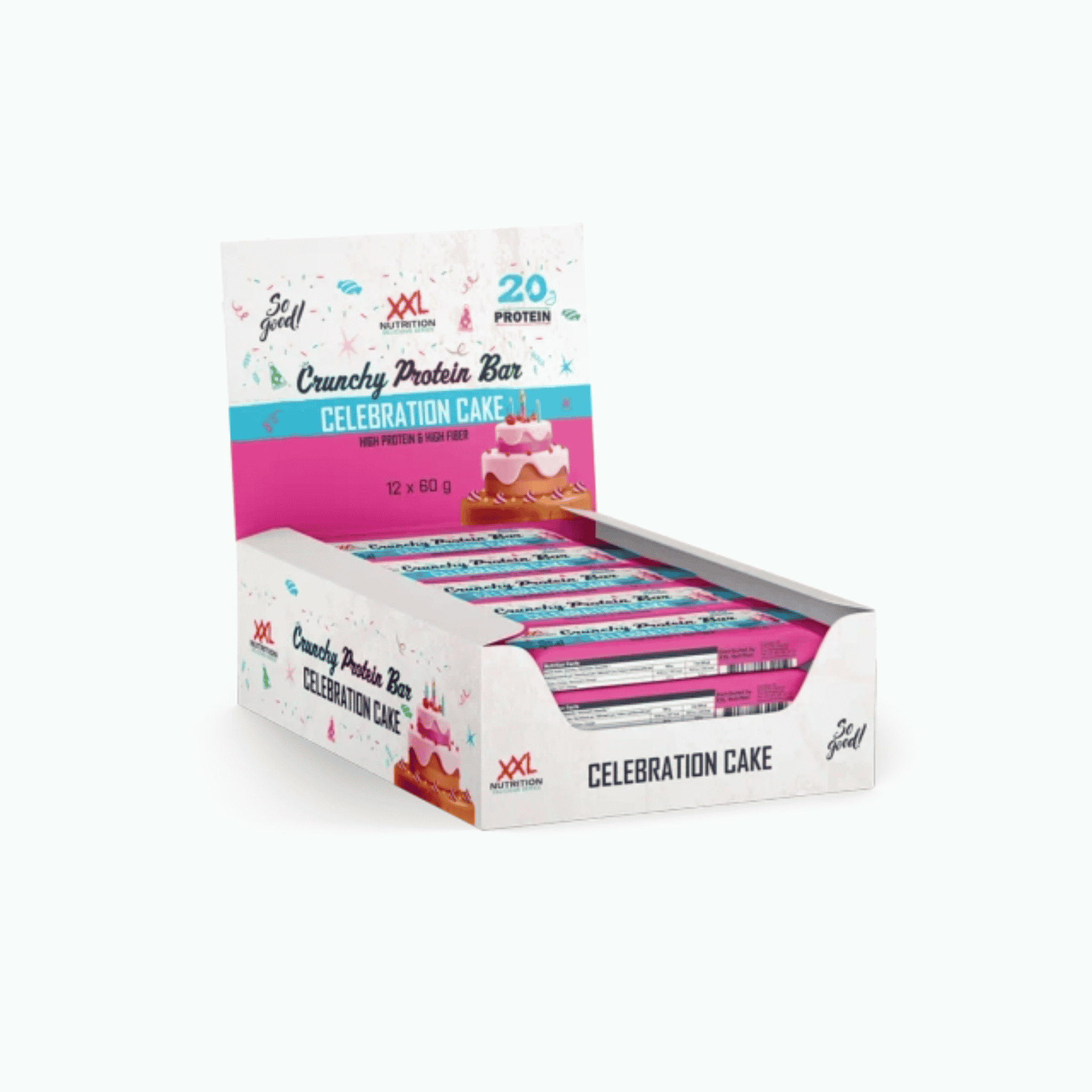 XXL Nutrition Crunchy Protein Bar 12x60g