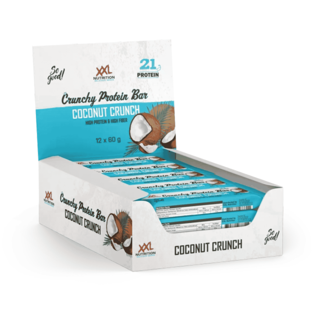 XXL Nutrition Crunchy Protein Bar 12x60g