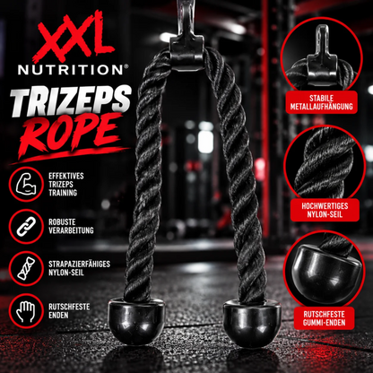 XXL Nutrition Trizeps Rope - SHOPOUTLET24. Der Protein und Supplement Dealer